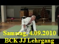 BCK JuJutsu Lehrgang, 04.09.10.