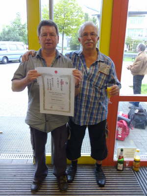 Samstag 11. und Sonntag 12.09.10. Instructor Lehrgang mit Shihan Ochi mit anschlie�ender Dan Pr�fung.