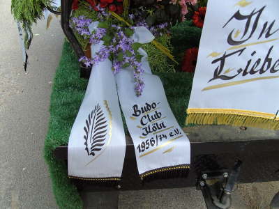 Donnerstag, 15.05.08. Beerdigung von Paul Handrich auf dem Friedhof Sch�nrather Hof, K�ln-M�lheim.