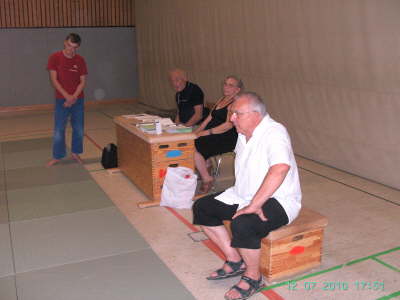 Montag, 12.07.2010. Judo Kyu-Pr�fung in der Sporthalle der Gesamtschule K-H�henhaus.