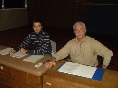 Montag, 08.12.08. Karate Kyu-Pr�fung in der TH Von-Bodelschwingh-Str.