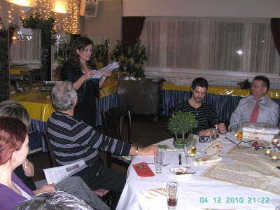 Samstag, 04.12.2010. Dan-Fete in der "Blue Sky Bar" des Unteroffizierheimes der Luftwaffenkaserne K�ln-Wahn.