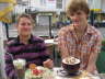 Montag, 29.06.09. Im Eiscafé "Forum" in Köln-Höhenhaus.