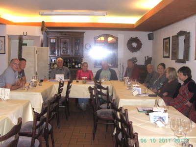 Donnerstag, 06.10.11. JHV des Budo Club K�ln 1956/74 e. V. im Rest. "Zum Grinkenschmied" in K-H�henhaus