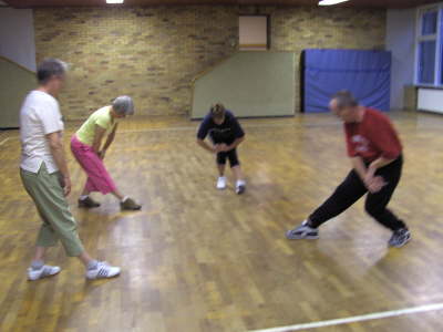 "Spa� am Sport" mit Claudia Widdershooven.