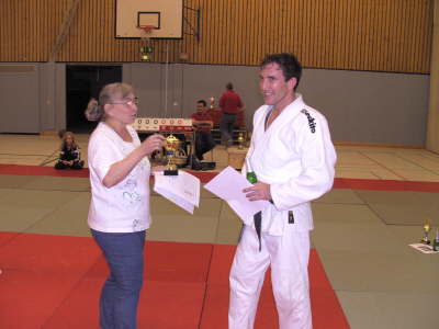 Samstag, 19.05.07. 10. Christel Schl�r Judo Wanderpokal-Tunier in der Sporthalle Im Weidenbruch.