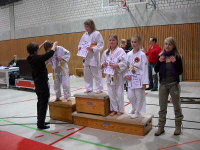 Samstag, 23. & Sonntag, 24.01.10. Bayer Pokal U11 & U14 m/w in Leverkusen.