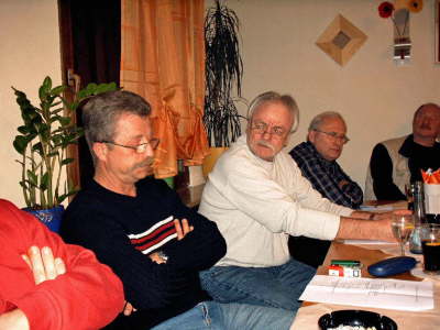 Vorstandssitzung im "Haus Klein" 27.03.06
