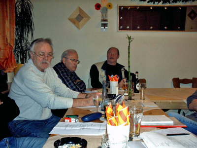 Vorstandssitzung im "Haus Klein" 27.03.06