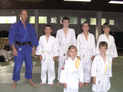 Dienstag, 19.06.07. Judo Kyu-Pr�fung in der TH der Schule Kopernikus-Str.