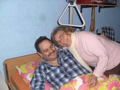 Sonntag, 23.12.07. Besuch von Paul Handrich in seinem Haus am Wildrosenweg