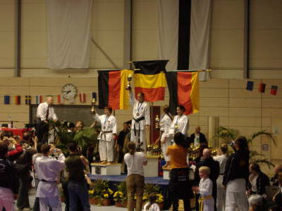 1. April 2006. Karate Europameisterschaften in Konstanz.