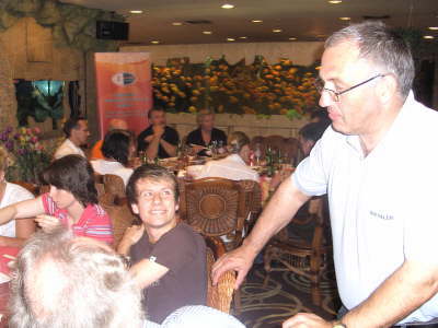 Samstag, 16.08.08. Abschlu�party der Olympia Teilnehmer, Trainer, Funktion�re und Judo Fans.