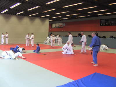 Sonntag, 15.02.09. Judo Training im BLZ K�ln.
