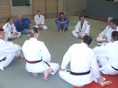 Sonntag, 15.02.09. Judo Training im BLZ K�ln.
