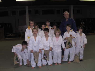 Dienstag, 18.12.07. Judo Kyu-Pr�fung in der TH der Kopernikus-Str. K�ln-Buchforst