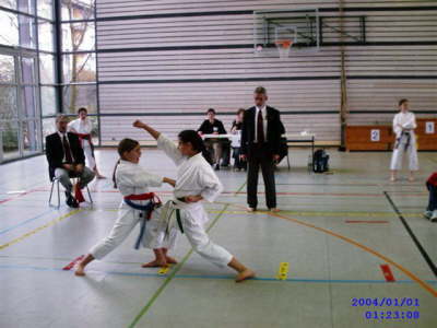 Sonntag, 18.03.07. Mitteldeutsche Karate Meisterschaften in Frankfurt/Main.
