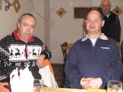 Montag, 11.12.06. Vorstandssitzung im Restaurant "Haus Klein"